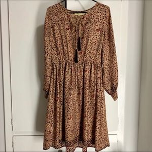 *MAKE OFFER* Natalie Martin 100% Silk Boho Dress